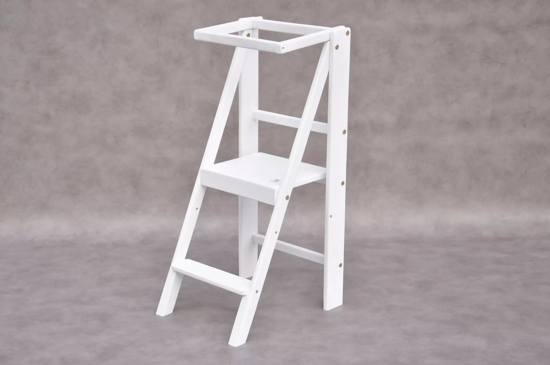 Foldable learning tower Barin Toys Slim white - best price offer by Barin Toys online store with free delivery.